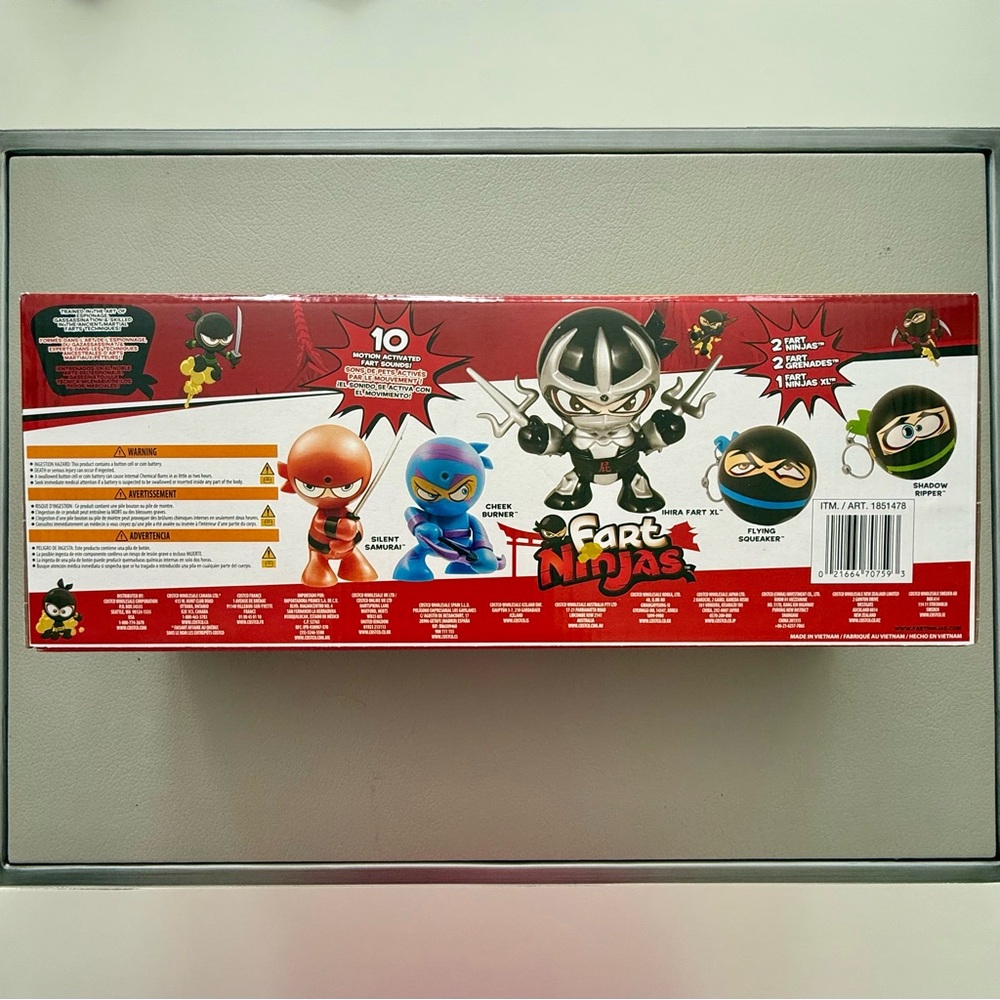 Farty-Fart Ninjas with 10 Motion Activated Fart Sounds! Flatulence Fighters | 5